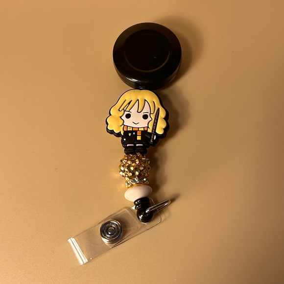 Hand Crafted | Accessories | Harry Potter Hermione Badge Reel | Poshmark